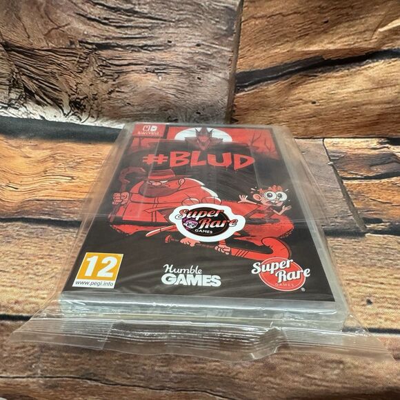#BLUD Nintendo Switch Super Rare Games Exclusive #129 New Sealed Cards Sticker - Picture 6 of 6